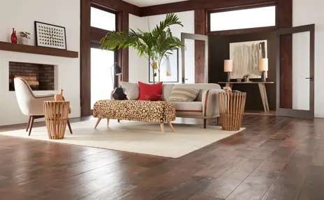 wood flooring in livingroom